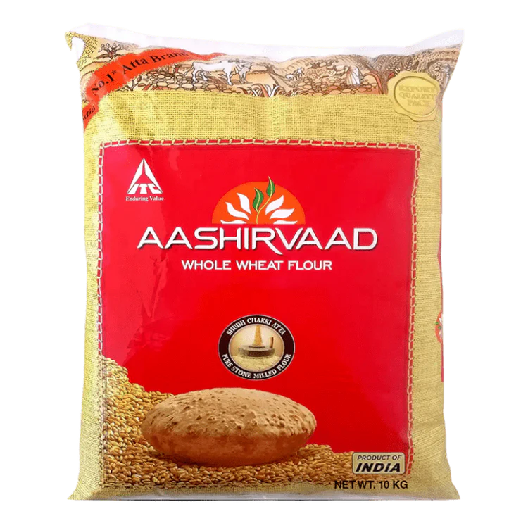 Aashirvaad - Chakki Atta (Whole Wheat Flour) - Image 3
