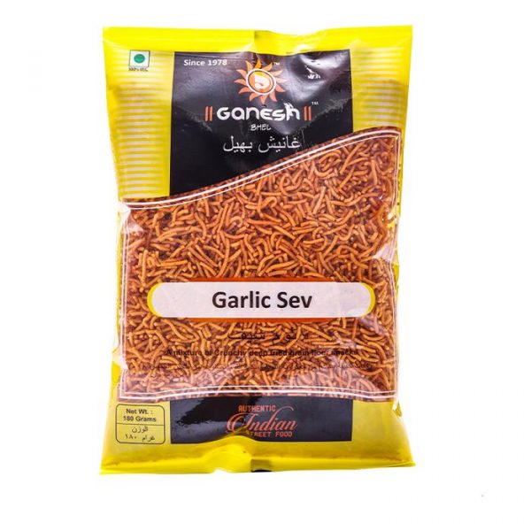 Ganes Bhel - 180g Garlic Sev