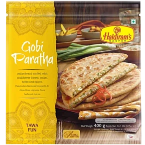 Haldiram's- 400g Gobi Parotha (Frozen)