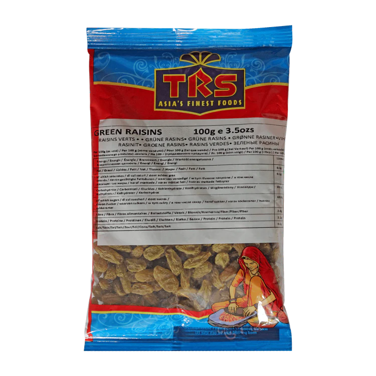 TRS - 100g Green Raisins