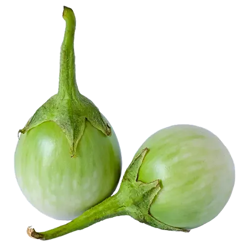 Groceteria Fresh - 250g Indian Egg Plant (Round Brinjal)